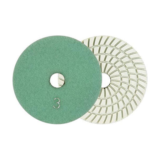 4 inch Wet Three-Step White Polishing Pad Set