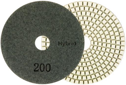 Hybrid Wet Polishing Pads 4 inch