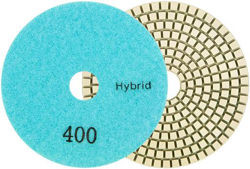 Hybrid Wet Polishing Pads 4 inch