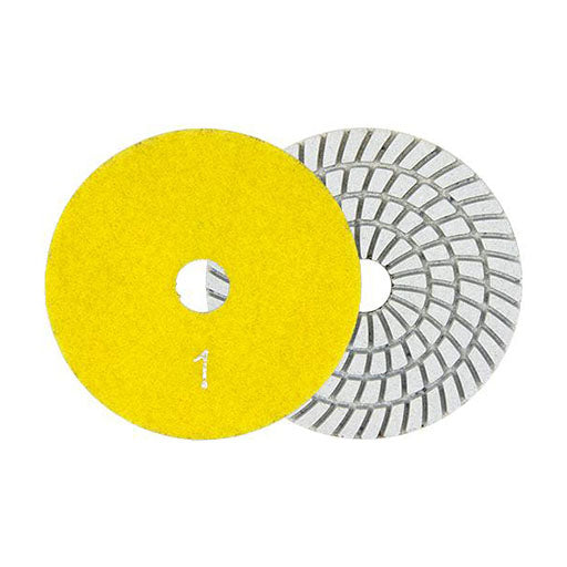 4 inch Wet Three-Step White Polishing Pad Set