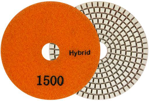 Hybrid Wet Polishing Pads 4 inch