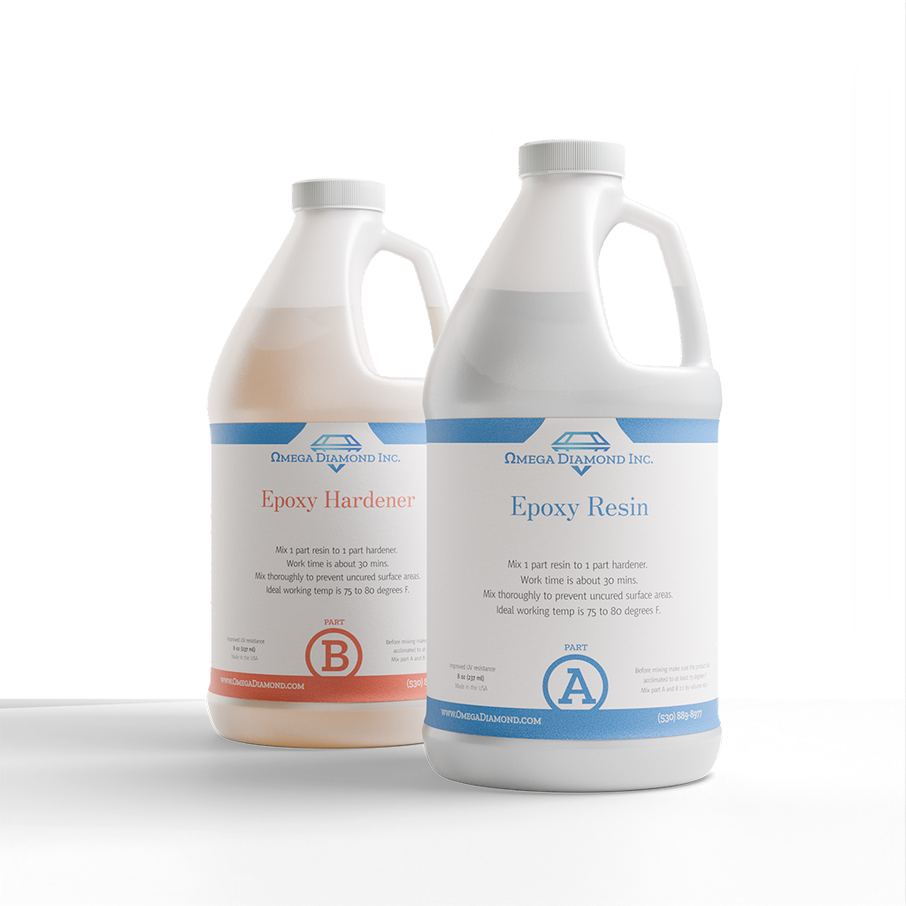 Industrial Grade CLEAR Stone Epoxy - 1 to 1 ratio