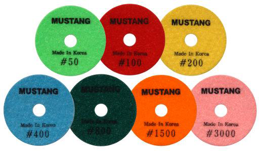 Polishing Pads Dry/Wet 4 inch