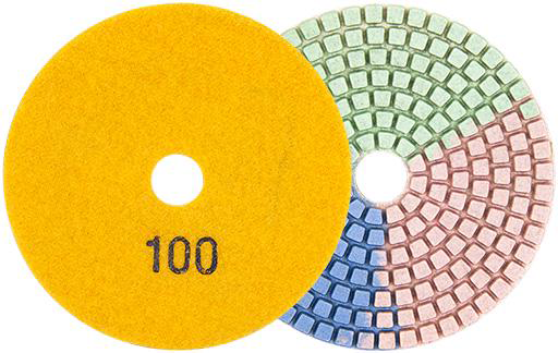 Neapolitan Polishing Pads Wet 4 inch