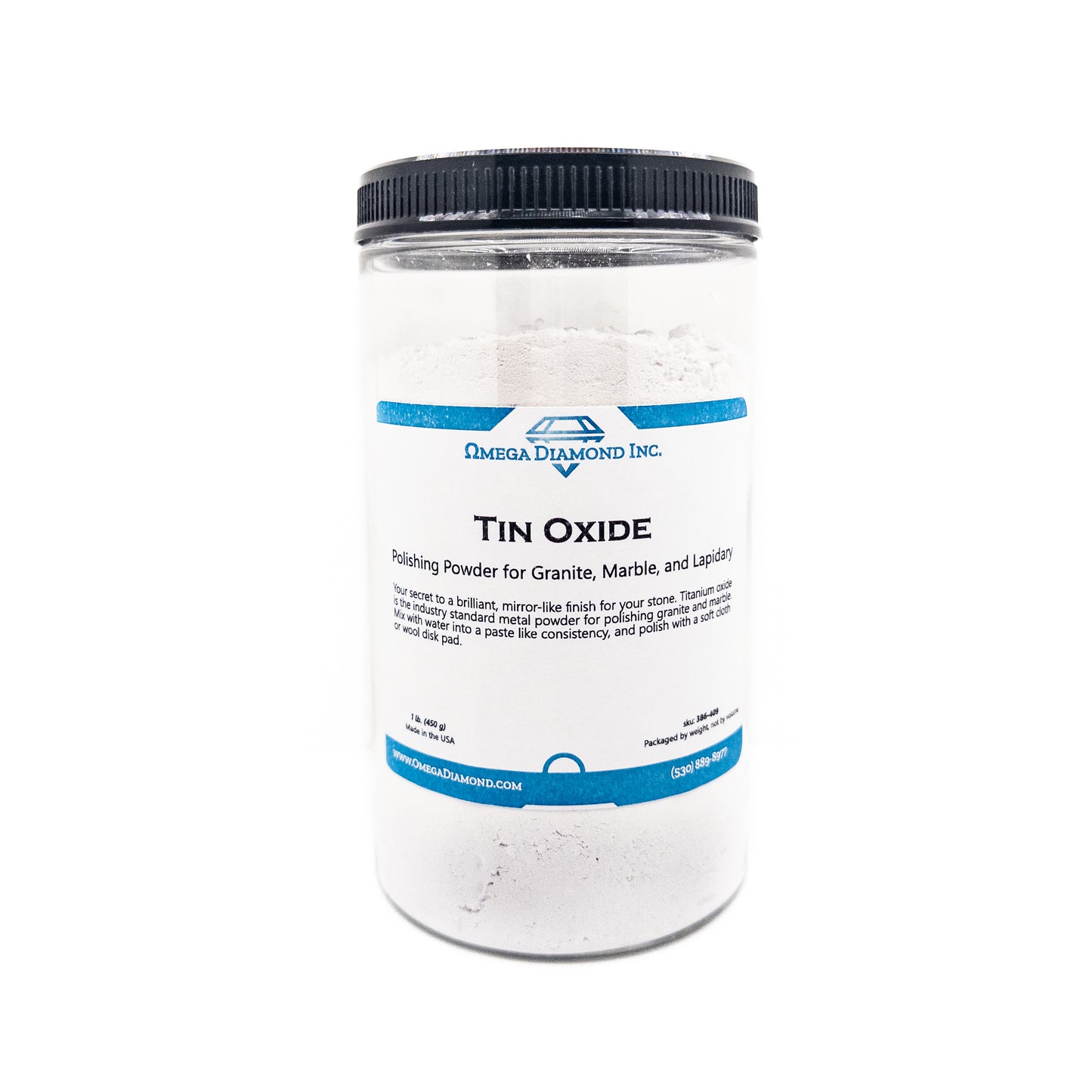 Tin Oxide Polishing Compound | 1 lb