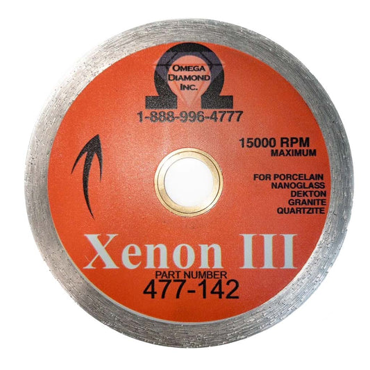 Xenon III Porcelain Miter Blade (4 Inch)