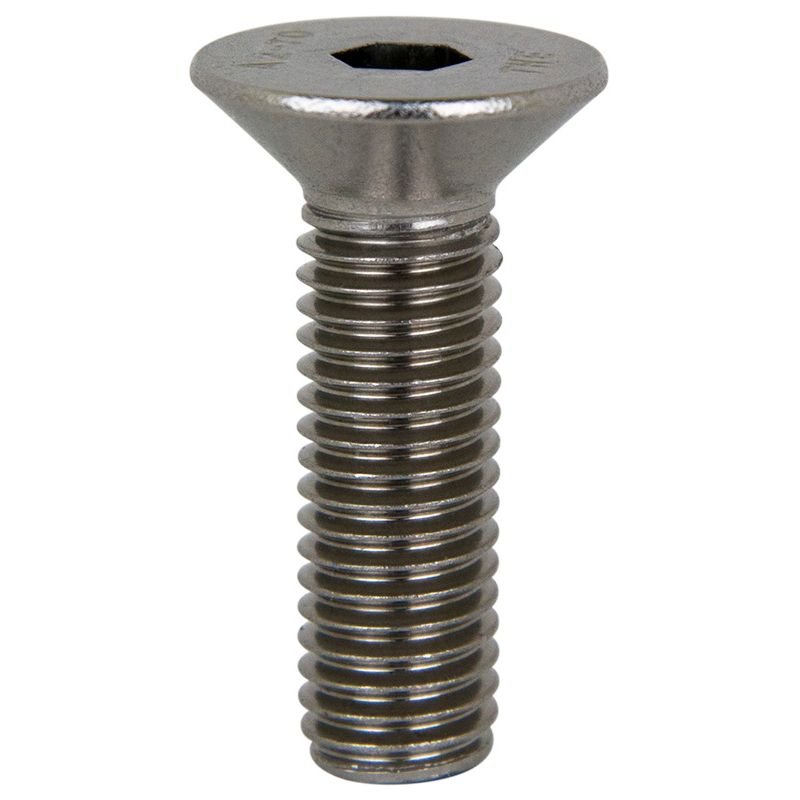 M10-1.5x40mm 18-8 SS Socket Flat Head Screw – Omega Diamond Inc.