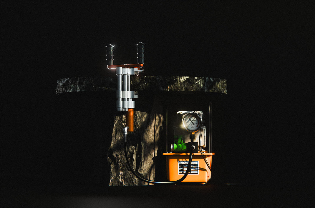 PitBull Big Dog Hydraulic Stone Chiseler Omega Diamond Inc.