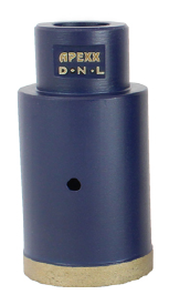 APEXX UCS/Quartzite Thin-wall Core Bit Blue (1.250) 1-1/4" x H80 x 5/8"-11