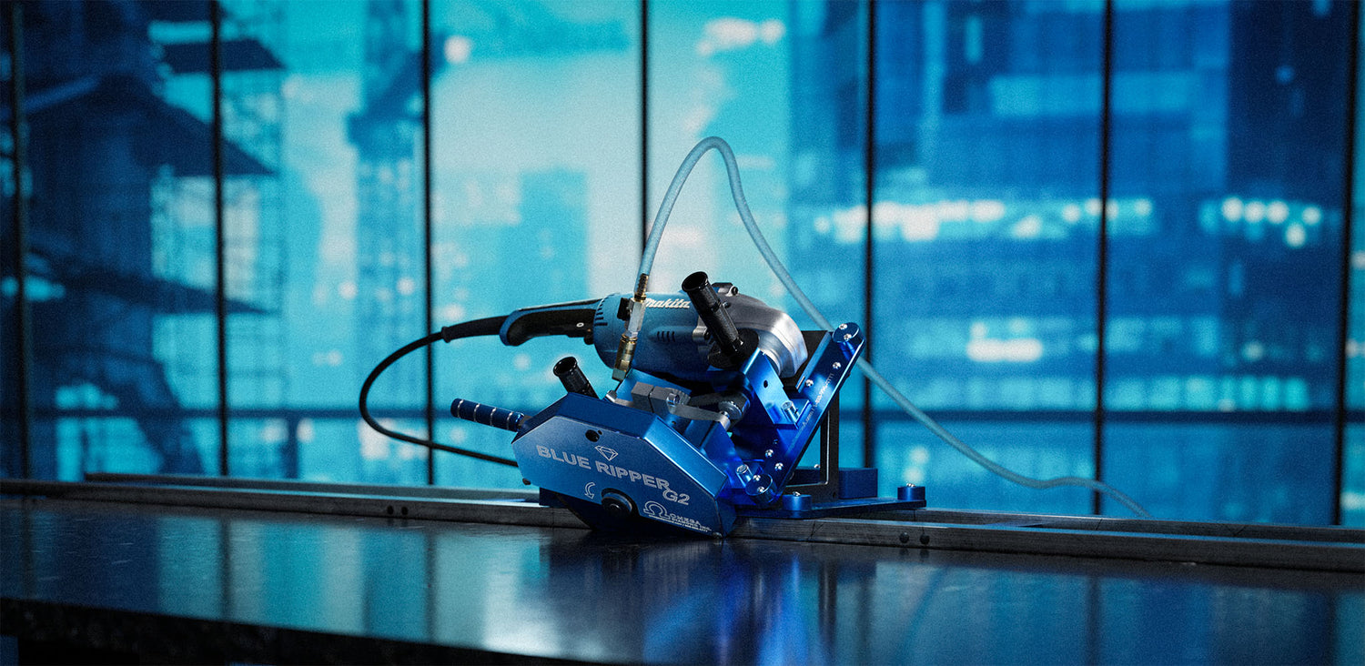 Blue Ripper G2 Rail Saw & Powerful Stone Cutter – Omega Diamond Inc.