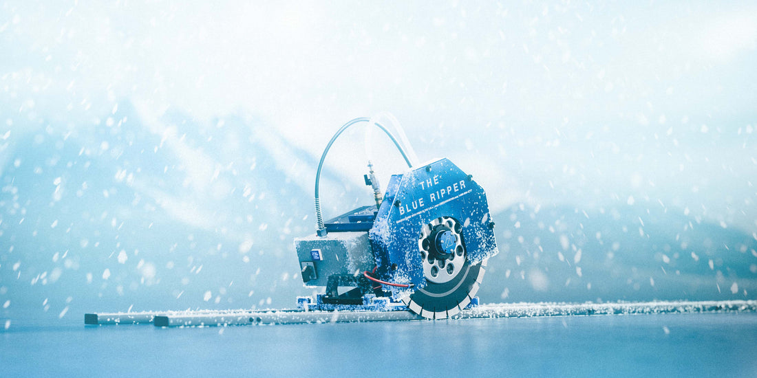 Blue Ripper SR Rail Saw & Reliable Stone Cutting – Omega Diamond Inc.