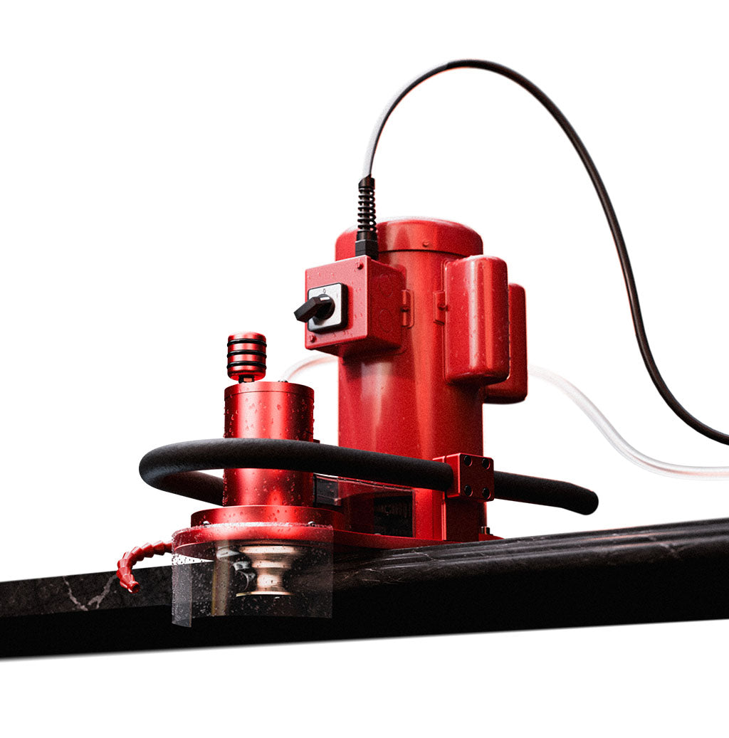 Red Ripper SR Stone Router For Precision Profiling – Omega Diamond Inc.