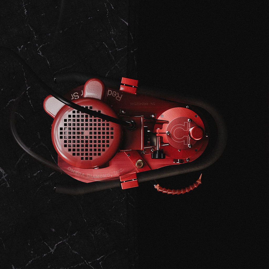 Red Ripper SR Stone Router For Precision Profiling – Omega Diamond Inc.
