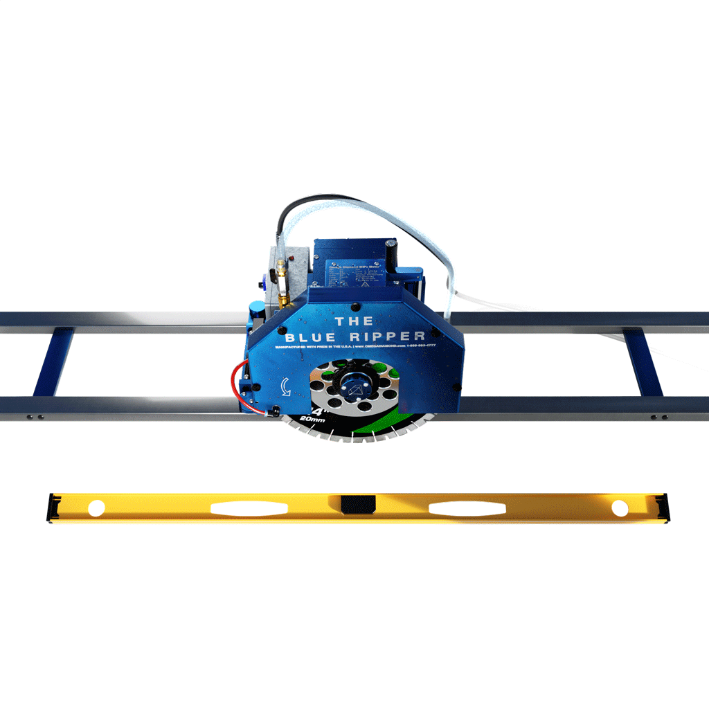 Blue Ripper Alignment Tool & Magnetic Level – Omega Diamond Inc.