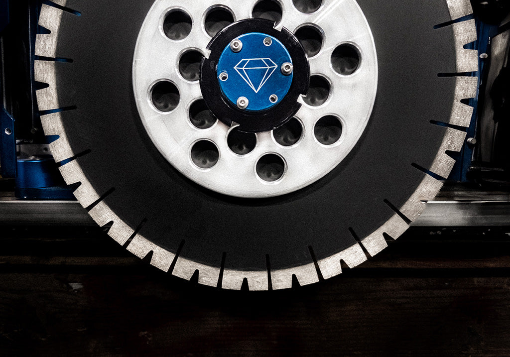 Blue Ripper SR Rail Saw & Reliable Stone Cutting – Omega Diamond Inc.