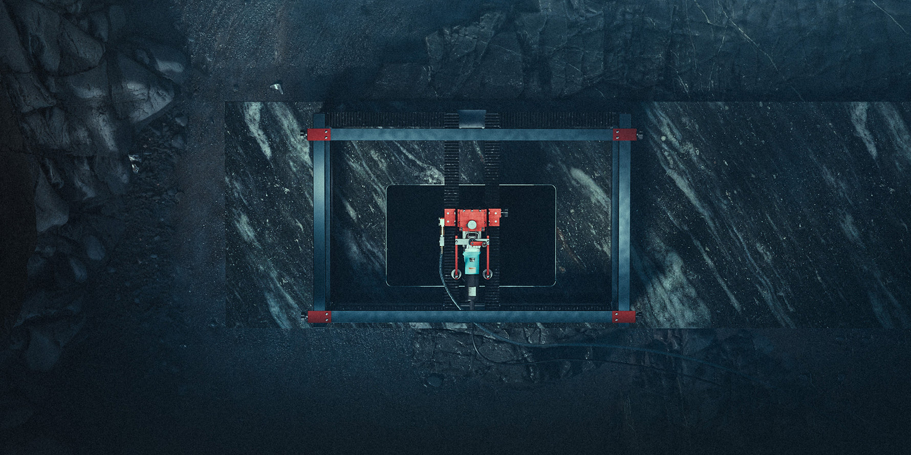 Sink Ripper™ - Stone Router Machine – Omega Diamond Inc.